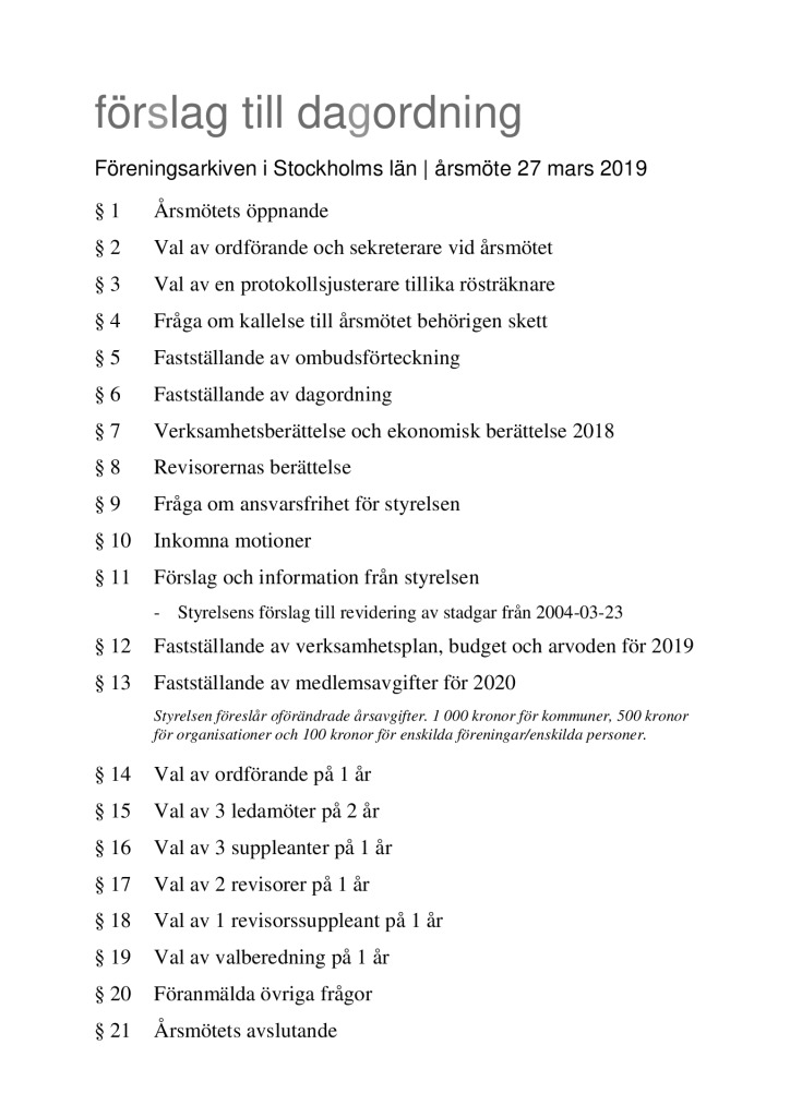 thumbnail of FSL Årsmötesdagordning 2019